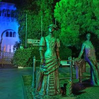 «Антон Чехов и дама с собачкой» в Ялте :: Галина 