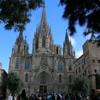 Собор в Готическом квартале :: Ольга Собор в Готическом квартале :: Ольга