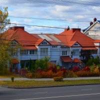 Чебоксары. Таунхаус по ул. Шевченко 10/1. :: Пётр Чернега Чебоксары. Таунхаус по ул. Шевченко 10/1. :: Пётр Чернега