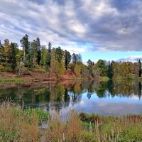 Вид на берег Оредежа.с плотины. :: Лия ☼