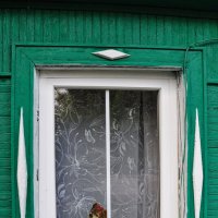 Окошко с собачкой :: Татьяна Машошина Окошко с собачкой :: Татьяна Машошина