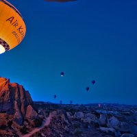 Каппадокия до восхода солнца. 28 сентября 2025 г. :: Леонид Школьный