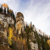 Усьва. Столбы. Осень. :: Дмитрий Печенкин
