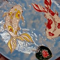 Тарелка "Рыбки" :: Galina Solovova