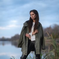 Мария у реки :: Viktoria Anufrieva Мария у реки :: Viktoria Anufrieva