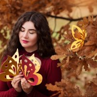 Осенние бабочки :: Анна Ермоленко Осенние бабочки :: Анна Ермоленко