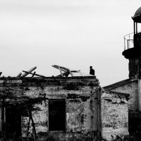 Маяк Кузнецова, на одноимённом мысе на Сахалине. :: ИРЭН@ .