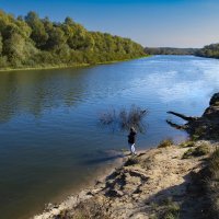 Осенний пейзаж на Десне :: Евгений 