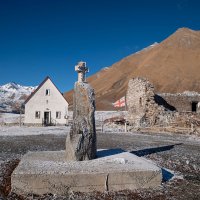 Крестовый перевал. Военно-грузинская дорога. Грузия. :: Дина Евсеева