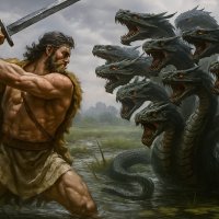 Геракл и Лернейская гидра :: Aleksey Afonin
