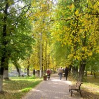 Осенними аллеями :: Елена Семигина