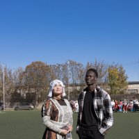 Россиянка и гаитянин :: Валерий Басыров