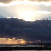 Контрасты заката :: Ольга Савельева 