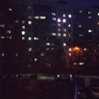 Вот и окна в сумраке зажглись... :: Дмитрий Никитин