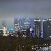 Ночная Москва с Воробьевых гор :: <<< Наташа >>> Ночная Москва с Воробьевых гор :: <<< Наташа >>>