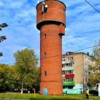 Новочебоксарск. Водонапорная башня. :: Пётр Чернега