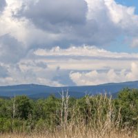 Облака над Уральскими горами (панорама) :: Алексей Трухин Облака над Уральскими горами (панорама) :: Алексей Трухин