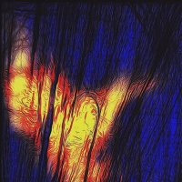 Сгорающий Ангел. Работа  для  выставки  2026  г. :: Фотогруппа Весна