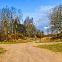 У развилки трёх дорог. :: Милешкин Владимир Алексеевич 