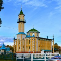 Новочебоксарск. Мечеть имени имама Айнутдина Шамбазова. :: Пётр Чернега