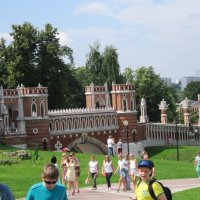 Царицыно. Мост-галерея :: Дмитрий Никитин