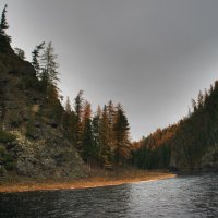 Хмурится осенняя погода :: Галина Ильясова Хмурится осенняя погода :: Галина Ильясова