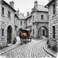 Средневековый город :: Irene Irene Средневековый город :: Irene Irene