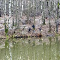 Ноябрьская рыбалка :: Валерий Иванович Ноябрьская рыбалка :: Валерий Иванович