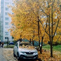 Осень в городе :: Сергей Кочнев Осень в городе :: Сергей Кочнев