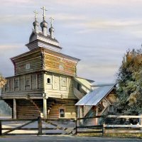 Москва. Церковь Георгия Победоносца в Коломенском. :: В и т а л и й .... Л а б з о'в Москва. Церковь Георгия Победоносца в Коломенском. :: В и т а л и й .... Л а б з о'в