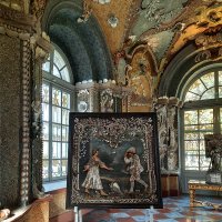 Ракушечный интерьер павильона "Грот" :: Irene Irene