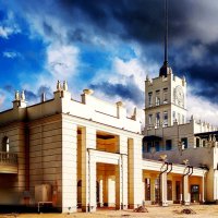 Причал на реке Шоша. :: Vladimir Semenchukov