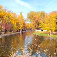 Вот и ушла золотая осень! :: Надежда 