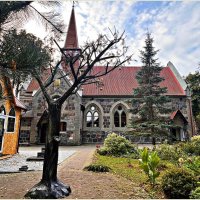 У храма Казанской иконы Божией Матери. :: Валерия Комова У храма Казанской иконы Божией Матери. :: Валерия Комова