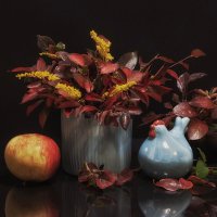 Осенний натюрморт с курочкой. :: Лилия *