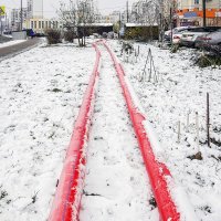 Скоро зима. Самое время копать траншеи и ремонтировать трубы :: Валерий Иванович