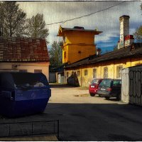 My magic Petersburg_03339_дворик в Подъездном переулке :: Станислав Лебединский My magic Petersburg_03339_дворик в Подъездном переулке :: Станислав Лебединский