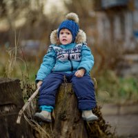 Сынок в дозоре) :: Алексей Копцев Сынок в дозоре) :: Алексей Копцев