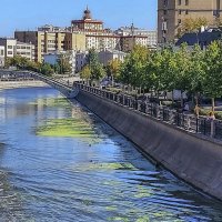 Вид на Водоотводный канал в Москве :: Денис Масленников