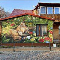 В городе котов и кошек. :: Валерия Комова В городе котов и кошек. :: Валерия Комова