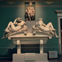 Копия «Гробница Джулиано Медичи» :: Татьяна Помогалова Копия «Гробница Джулиано Медичи» :: Татьяна Помогалова