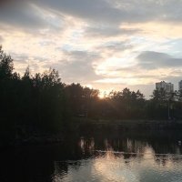 вечер в Радуга-парке :: Елена Шаламова