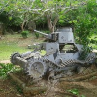 Японский лёгкий танк тип 95 или "Ха-Го", участник битвы за Сайпан. :: unix (Илья Утропов)