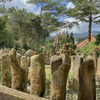 В парке монастыря Чук Лам. Далат. :: Людмила Гулина В парке монастыря Чук Лам. Далат. :: Людмила Гулина