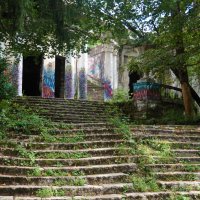 Заброшенный ресторан на г.АХУН :: Наталия Григорьева