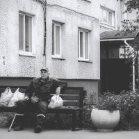 Мой сосед Иван Николаевич (чб) :: Сергей Царёв