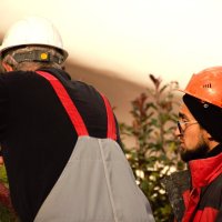 Художник и подмастерье. :: Юрий Полторыхин.