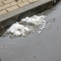 Вода, снег, лёд - это ноябрь :: Валерий Иванович