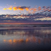 Закат на Атлантическом берегу (2) :: Георгий А Закат на Атлантическом берегу (2) :: Георгий А