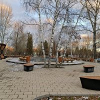 Новый фонтан в посёлке Новая Бухтарма . Восточный Казахстан . :: Мила Бовкун